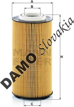 Olejový filter MANN FILTER HU 12 009 z