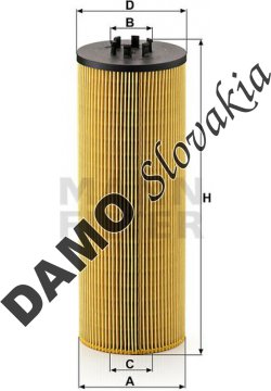 Olejový filter MANN FILTER HU 12 140 x