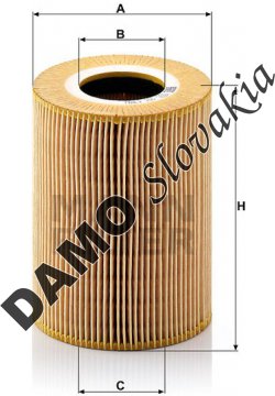 Olejový filter MANN FILTER HU 1381 x