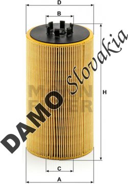 Olejový filter MANN FILTER HU 1390 x