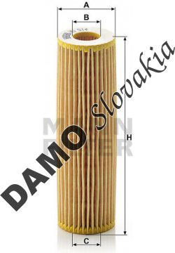 Olejový filter MANN FILTER HU 514 y