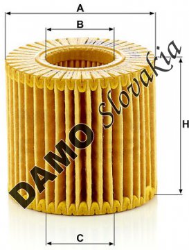 Olejový filter MANN FILTER HU 6006 z