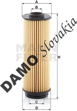 Olejový filter MANN FILTER HU 6022 z