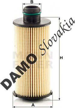Olejový filter MANN FILTER HU 6026 z