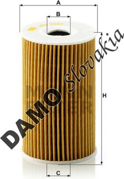 Olejový filter MANN FILTER HU 7001 x