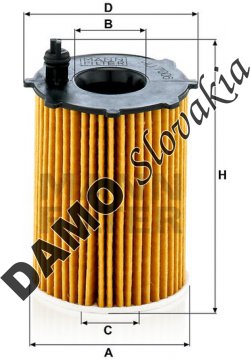 Olejový filter MANN FILTER HU 7006 z