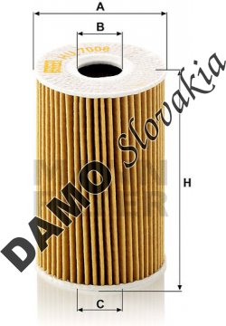 Olejový filter MANN FILTER HU 7008 z