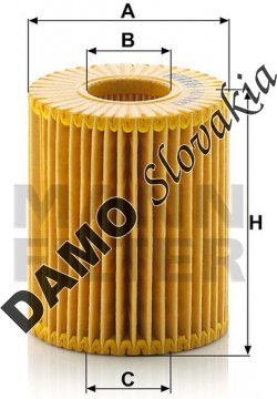 Olejový filter MANN FILTER HU 7009 z