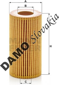 Olejový filter MANN FILTER HU 7012 z