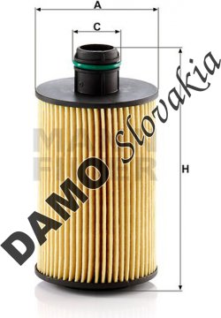 Olejový filter MANN FILTER HU 7018 z