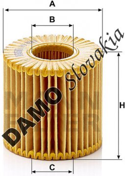 Olejový filter MANN FILTER HU 7019 z