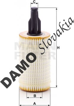Olejový filter MANN FILTER HU 7025 z