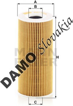 Olejový filter MANN FILTER HU 7026 z