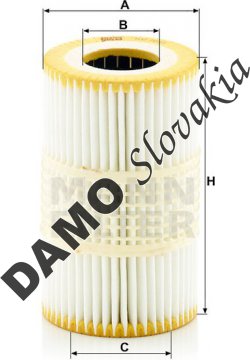Olejový filter MANN FILTER HU 7035 y