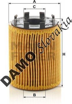 Olejový filter MANN FILTER HU 7041 z
