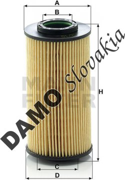Olejový filter MANN FILTER HU 712/10 x