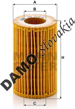 Olejový filter MANN FILTER HU 715/6 x