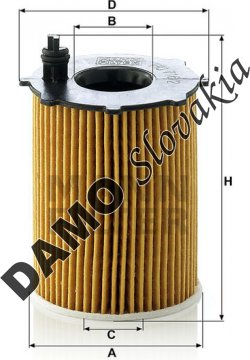 Olejový filter MANN FILTER HU 716/2 x