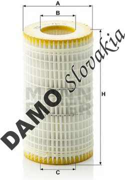Olejový filter MANN FILTER HU 718/5 x
