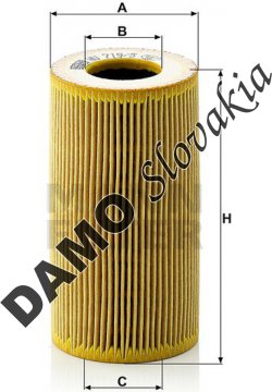Olejový filter MANN FILTER HU 719/5 x