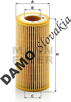 Olejový filter MANN FILTER HU 719/6 x