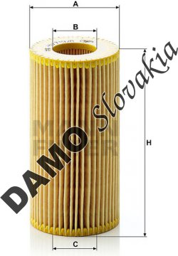 Olejový filter MANN FILTER HU 719/8 x