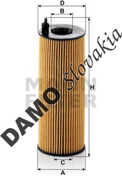 Olejový filter MANN FILTER HU 721/5 x