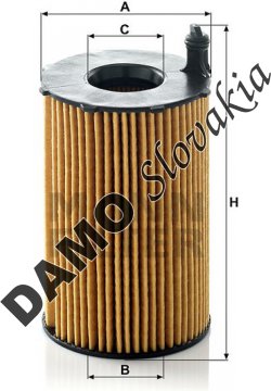 Olejový filter MANN FILTER HU 8005 z
