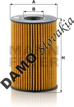 Olejový filter MANN FILTER HU 8007 z KIT