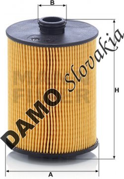 Olejový filter MANN FILTER HU 8009 z