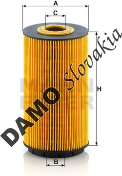 Olejový filter MANN FILTER HU 8010 z
