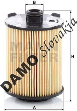 Olejový filter MANN FILTER HU 8014 z