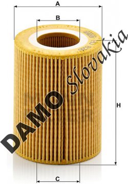 Olejový filter MANN FILTER HU 826 x