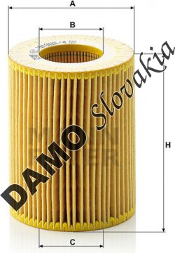 Olejový filter MANN FILTER HU 925/4 y