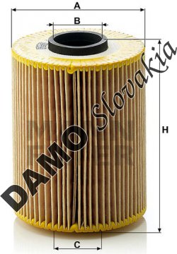 Olejový filter MANN FILTER HU 926/3 x