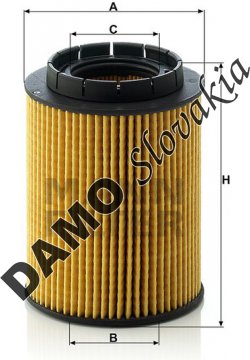 Olejový filter MANN FILTER HU 932/7 x