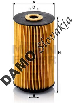 Olejový filter MANN FILTER HU 942/1 x