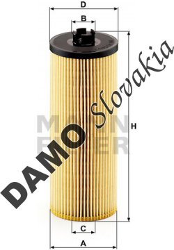 Olejový filter MANN FILTER HU 945/2 x