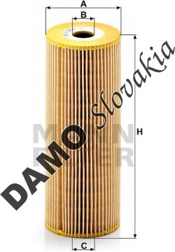 Olejový filter MANN FILTER HU 947/1 n