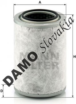 Filter odvzdušňovania MANN FILTER LC 15 001 x
