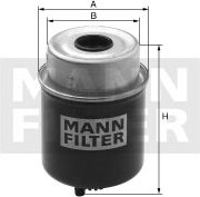 Palivový filter MANN FILTER WK 8109