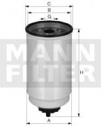 Palivový filter MANN FILTER WK 10 017 x