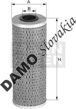 Filter hydrauliky MANN FILTER HD 615 x