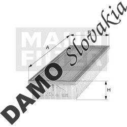 Kabínový filter MANN FILTER C 55 102