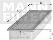 Kabínový filter MANN FILTER C 55 102