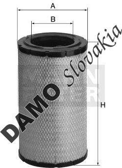Vzduchový filter MANN FILTER C 30 899