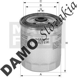 SERVIS KIT MANN FILTER SP 3008-2 x