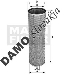Poistný filter MANN FILTER CF 22 269