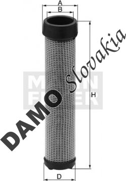 Poistný filter MANN FILTER C 15 102/1