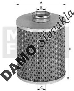 Olejový filter MANN FILTER H 15 135 n